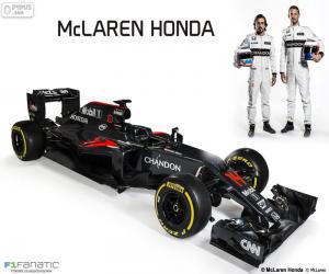 yapboz McLaren Honda 2016